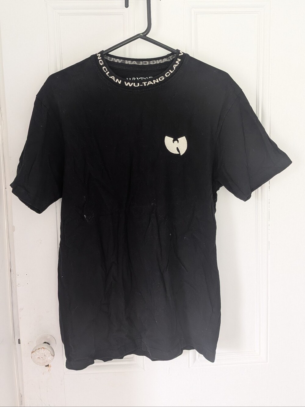 WU-TANG CLAN Black Short Sleeve Logo Tee
